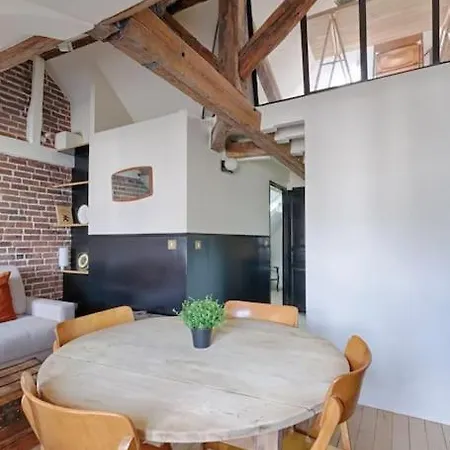 Mykeypers - Fantastic Designed Parisan Loft 2br/6p- Le Marais Paris