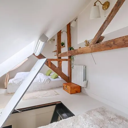 شقة Mykeypers - Fantastic Designed Parisan Loft 2br/6p- Le Marais *